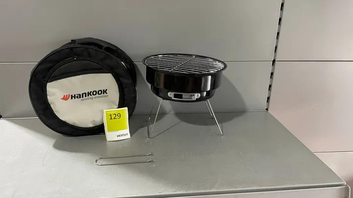 Rundgrill / Campinggrill mit Tragetasche